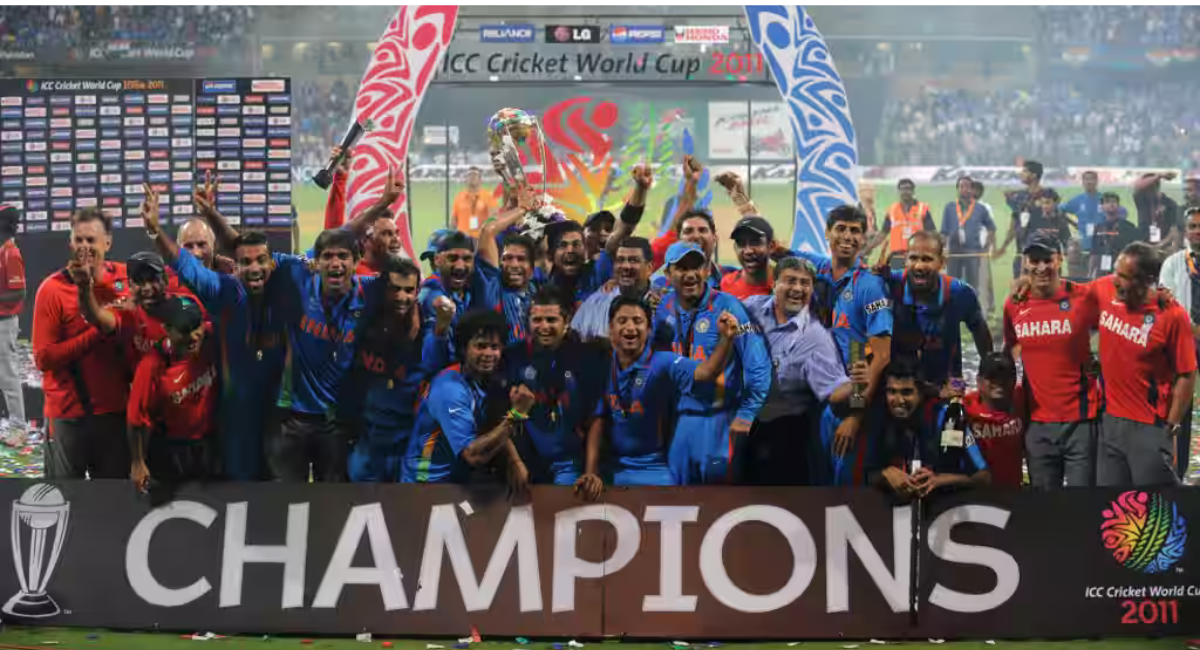 2011 World Cup Final scorecard